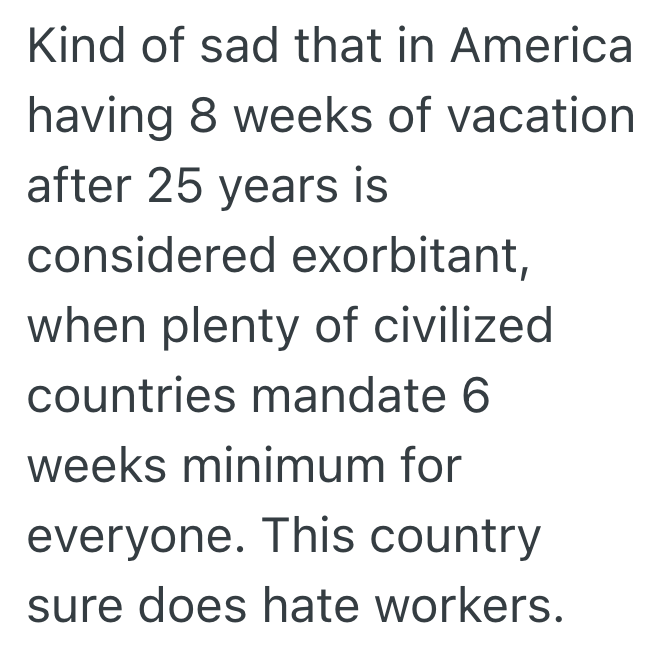 Screenshot 2025 03 07 at 10.08.52 AM Companys Amazing 10 Week Vacation Policy Gets Changed When The Owner Sells The Company, So A Key Employee Fights Back And Costs The Company 7 Figures